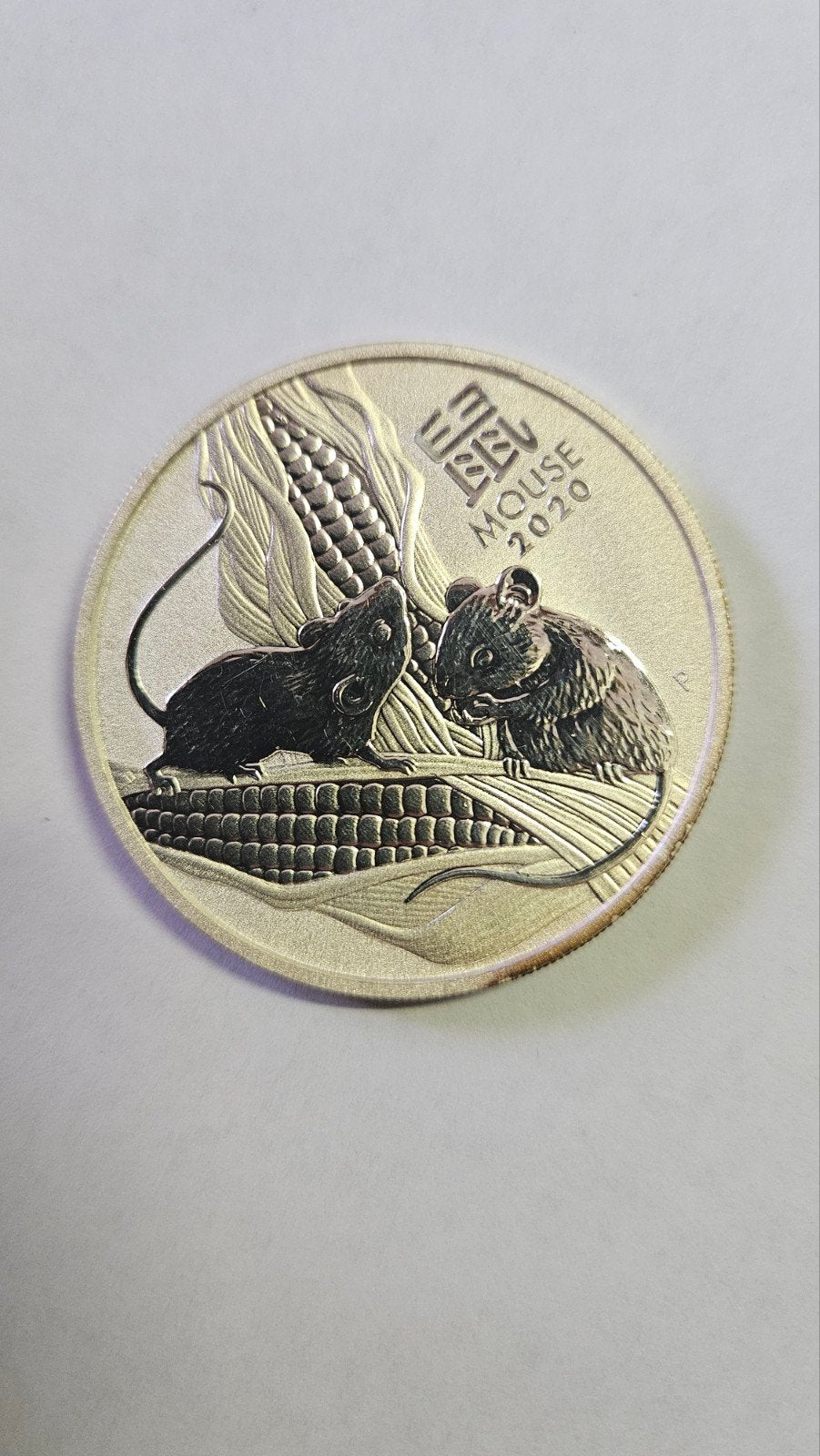 1 ounce lunar 3 year of the mousse, Ophalen of Verzenden, Zilver