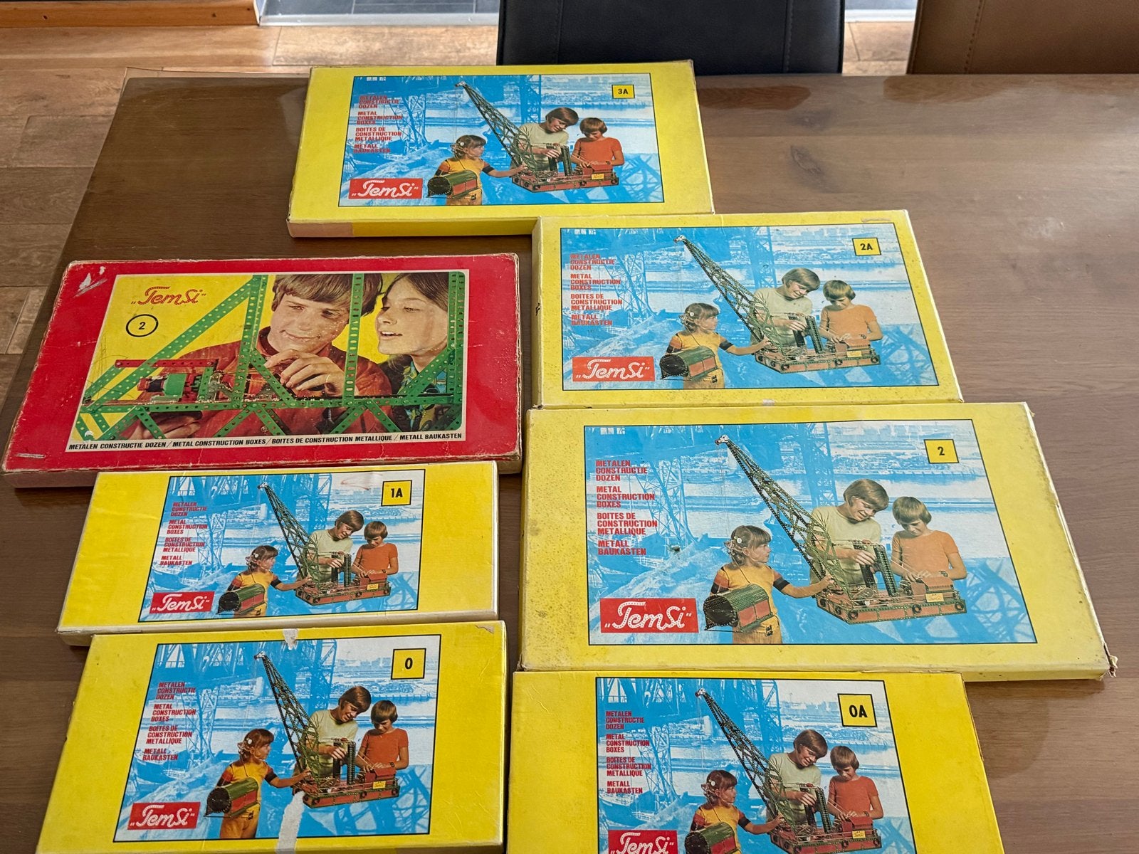 Vintage SemSi Meccano Bouwdozen -, Ophalen of Verzenden, Gebruikt
