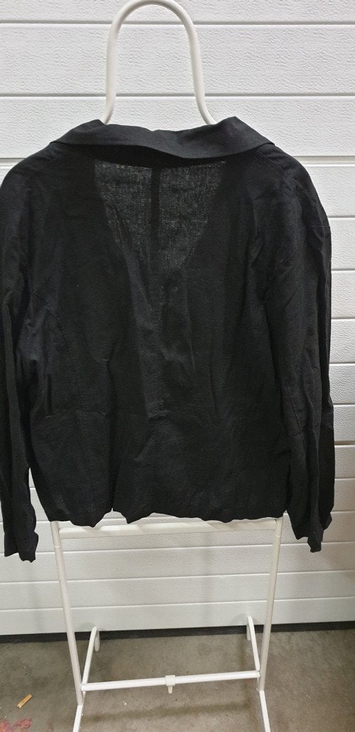 - blazer blouse zwart,, Ophalen of Verzenden, 'T Olde Gre-j, Info@toldegrej.nl, Endepoelstraat 20f Didam