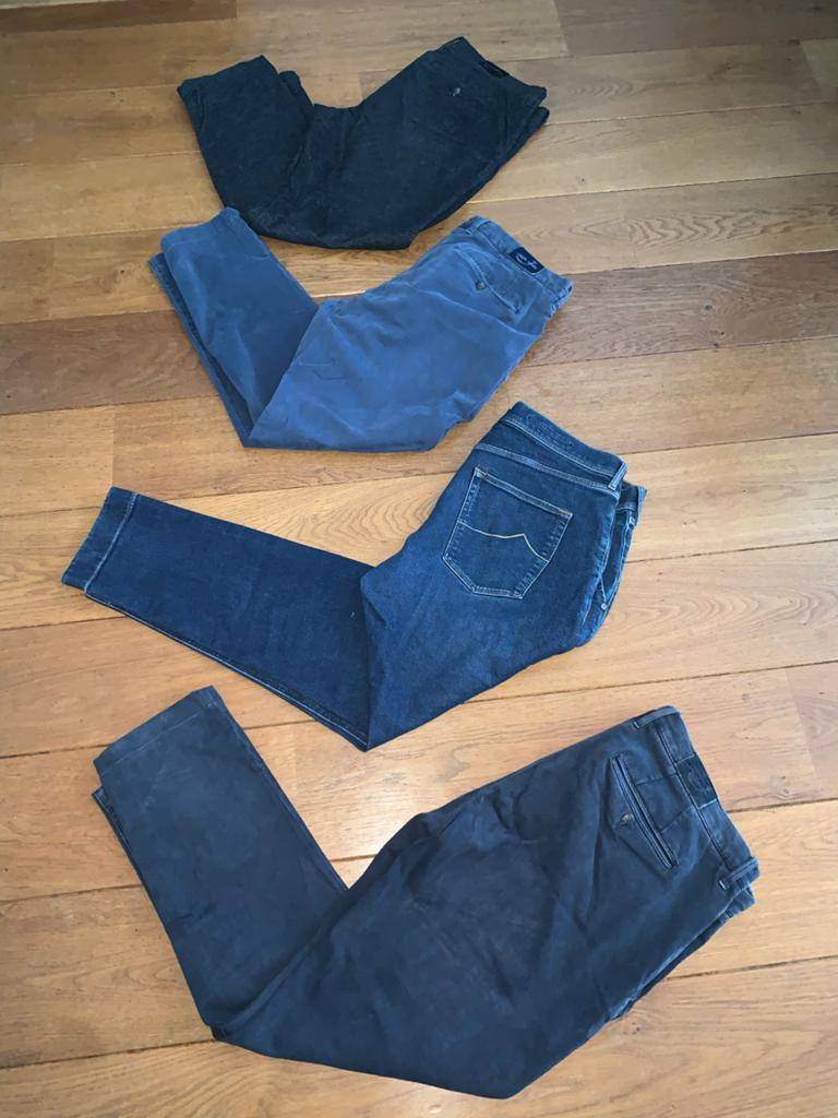 Partij Jacob Cohen jeans 4 stuks maat 38/32, Kleding | Heren, Ophalen of Verzenden, Zo goed als nieuw, Overige kleuren, Overige jeansmaten