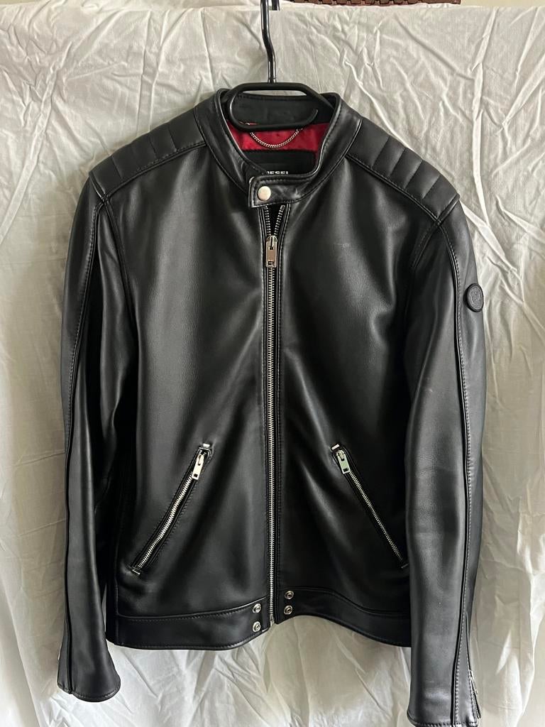 Diesel leren jack nieuwstaat, Motoren, Kleding | Motorkleding, Ophalen of Verzenden, Tweedehands, Jas | leer