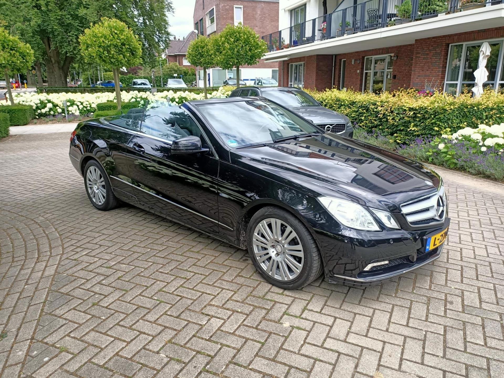 Mercedes-Benz E-klasse Cabrio 250 CGI Elegance motor vervang, Auto's, Euro 5, Achterwielaandrijving, Zwart, Cabriolet