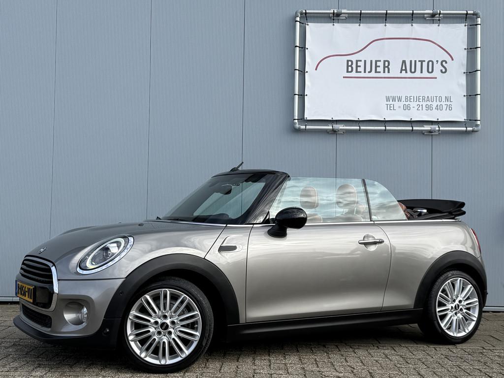 MINI Cabrio 1.5 Cooper Salt Apple Carplay/Leer/PDC, 136 pk, Gebruikt, Euro 6, Cabriolet