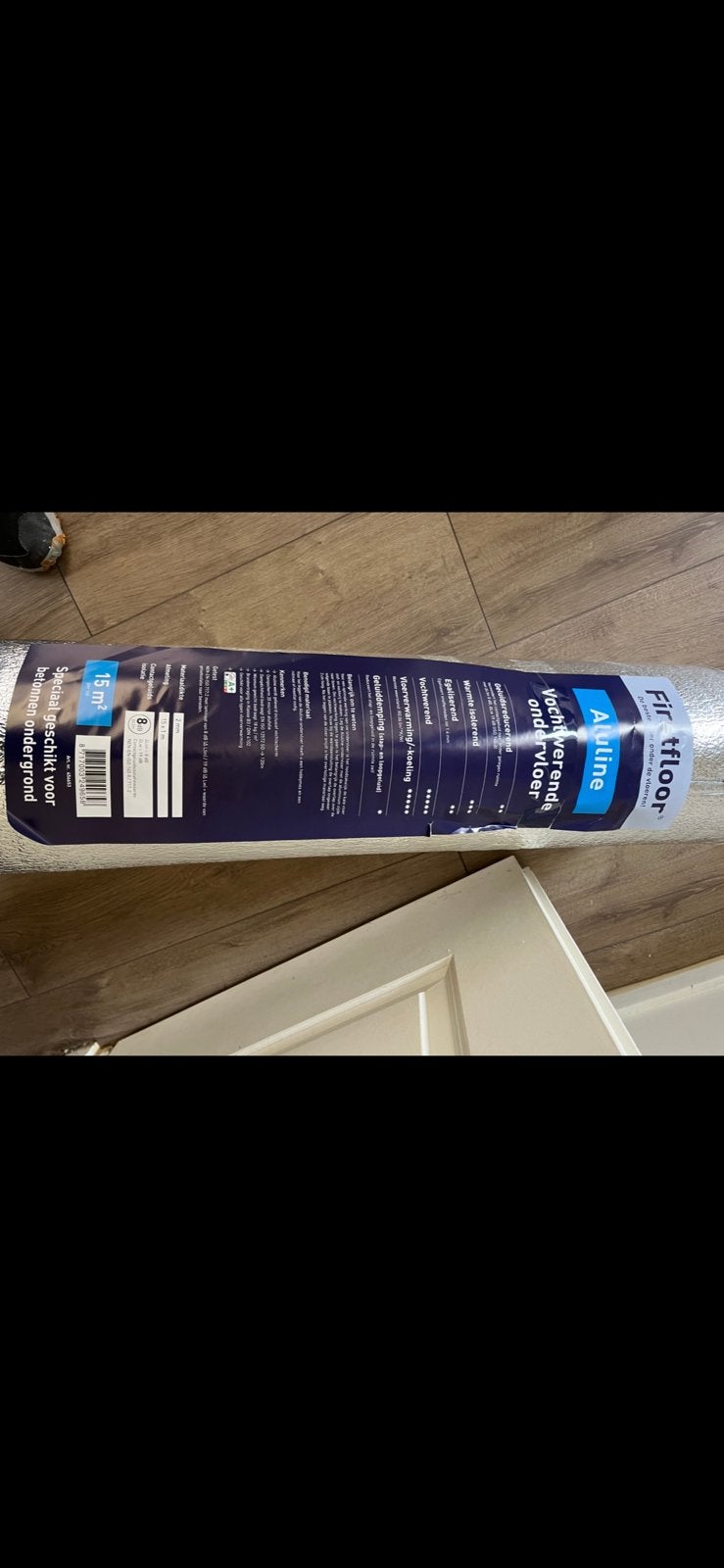 Ondervloer laminaat, Minder dan 4 cm, Overige materialen, Ophalen of Verzenden, Zo goed als nieuw