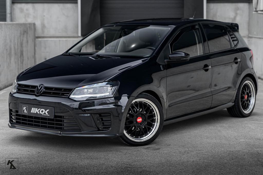Volkswagen Polo 1.2 TSI 2013 | WRC BBS | Edition NL- Lage KM, Voorwielaandrijving, Stof, Zwart, 4 cilinders