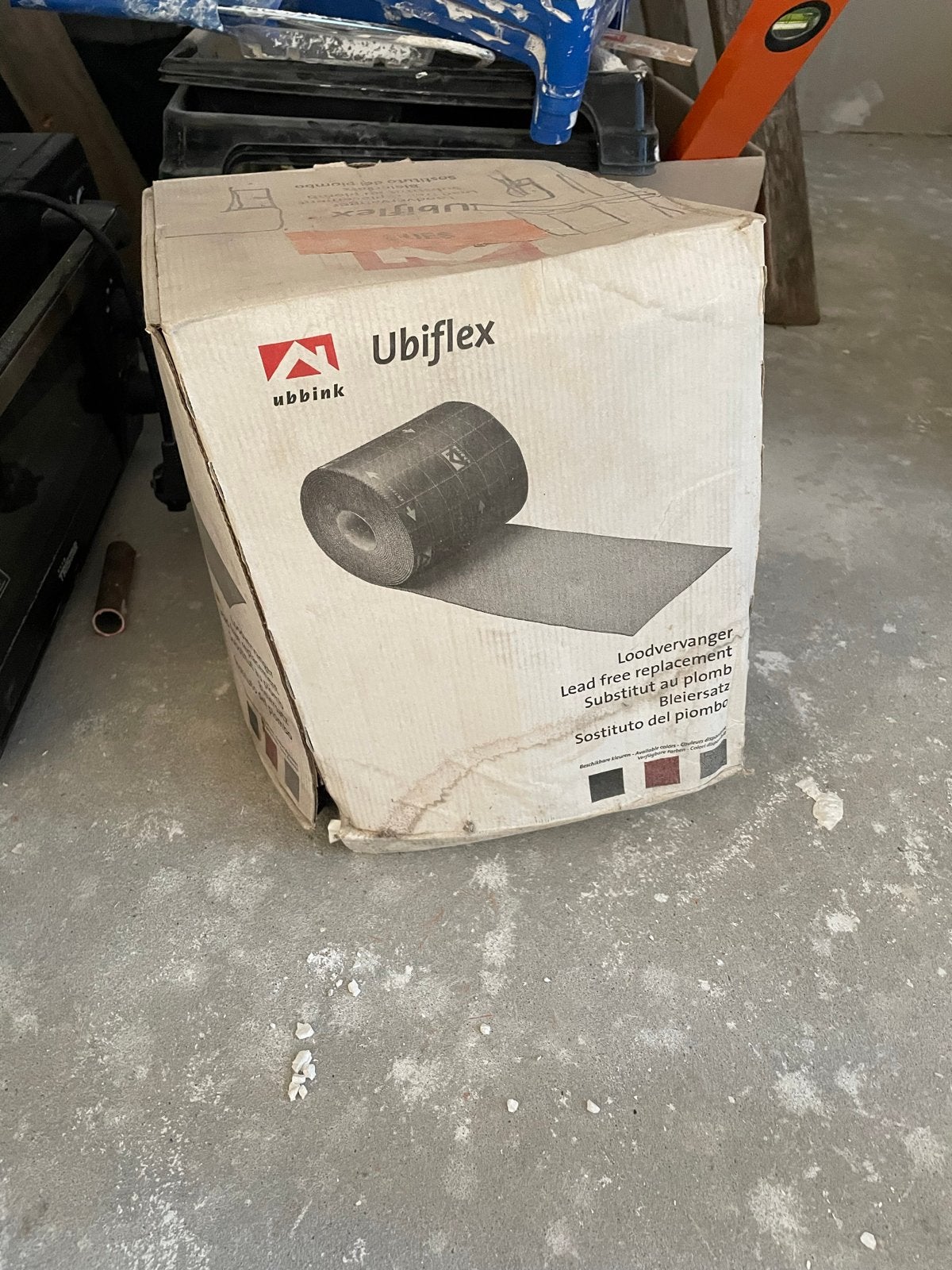 Ubiflex Loodvervanger, Ophalen, Kunststof, Gebruikt, Zwart