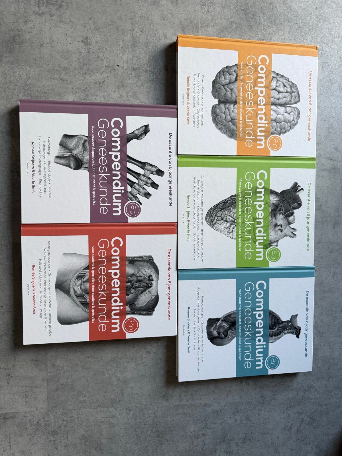 Compendium Geneeskunde 2.0 - Complete set (6 delen), Boeken, Ophalen of Verzenden, Beta, Zo goed als nieuw, WO