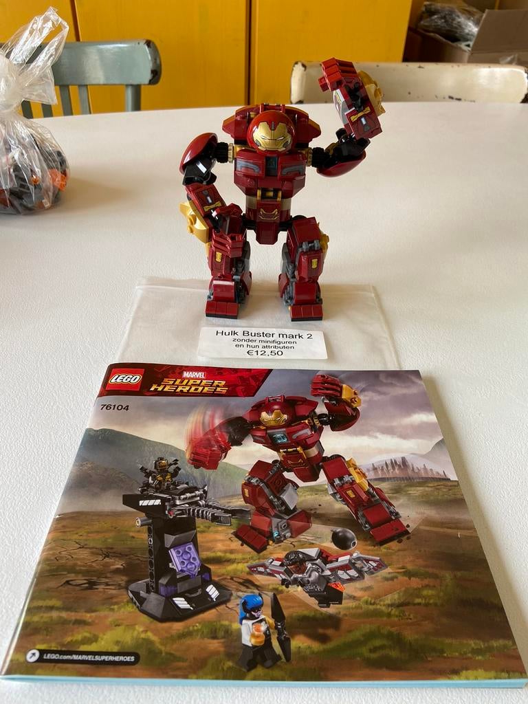 Lego Marvel 76104 ALLEEN Hulk Buster Mark 2, Marvel, Lego, Overige typen, Ophalen of Verzenden