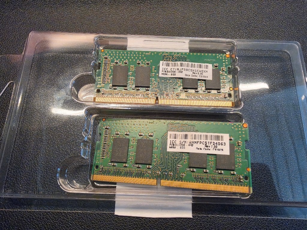16GB (2x8GB) DDR4 SODIMM RAM 3200mhz, Computers en Software, RAM geheugen, Ophalen, DDR4, Zo goed als nieuw, Laptop