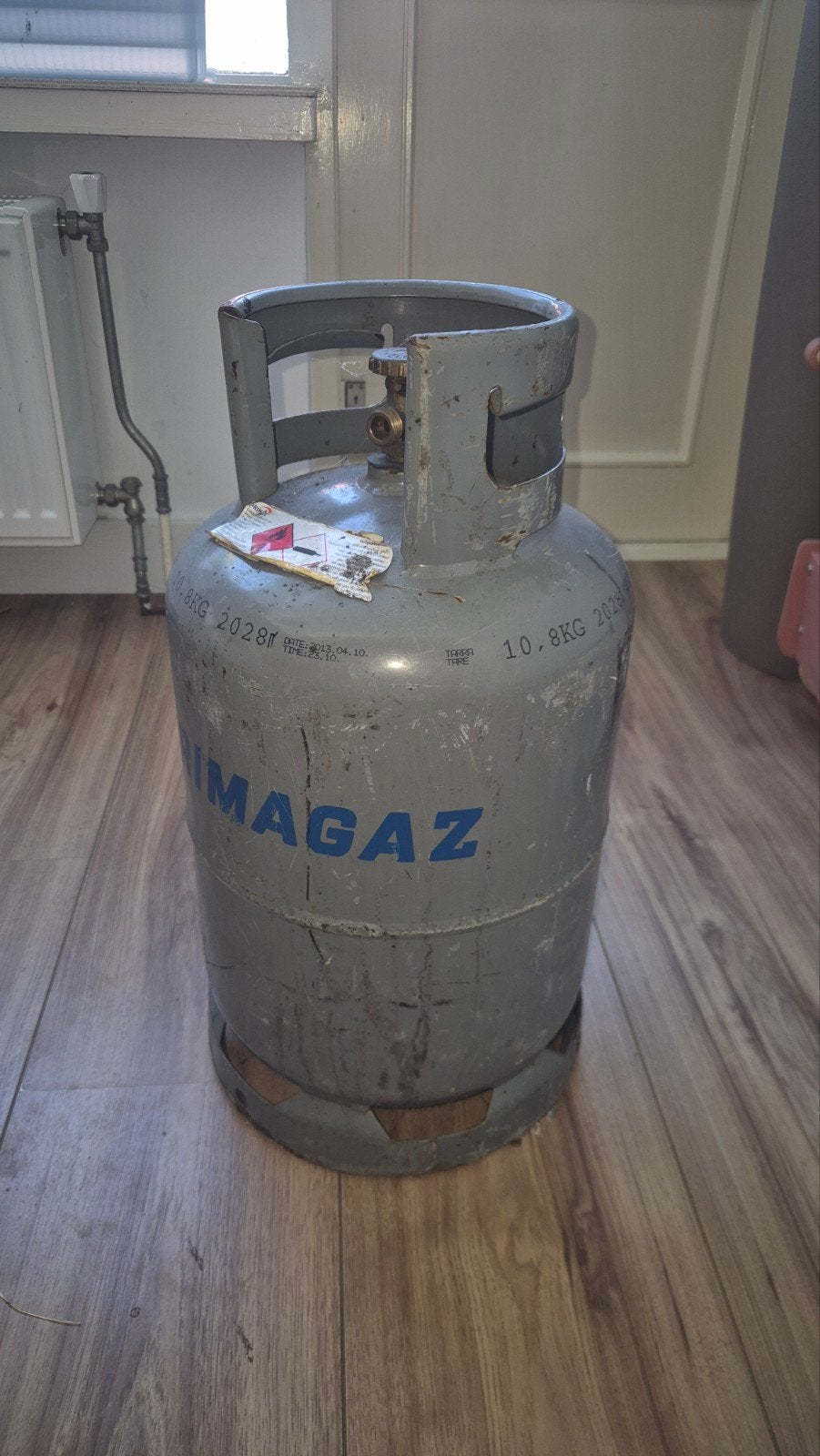 Primagaz Gasfles Butaan 10.8kg - Vol & Klaar voor Gebrui, Caravans en Kamperen, Kampeeraccessoires, Ophalen, Gebruikt