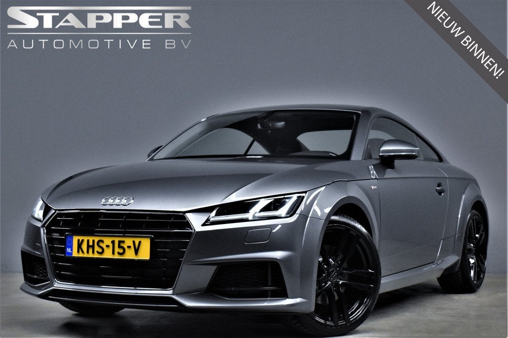 Audi TT 1.8 TFSI 180pk Automaat S-Line 1e Eig Dealer OH Virt, Auto's, Audi, Gebruikt, 4 cilinders, Bedrijf, 1205 kg