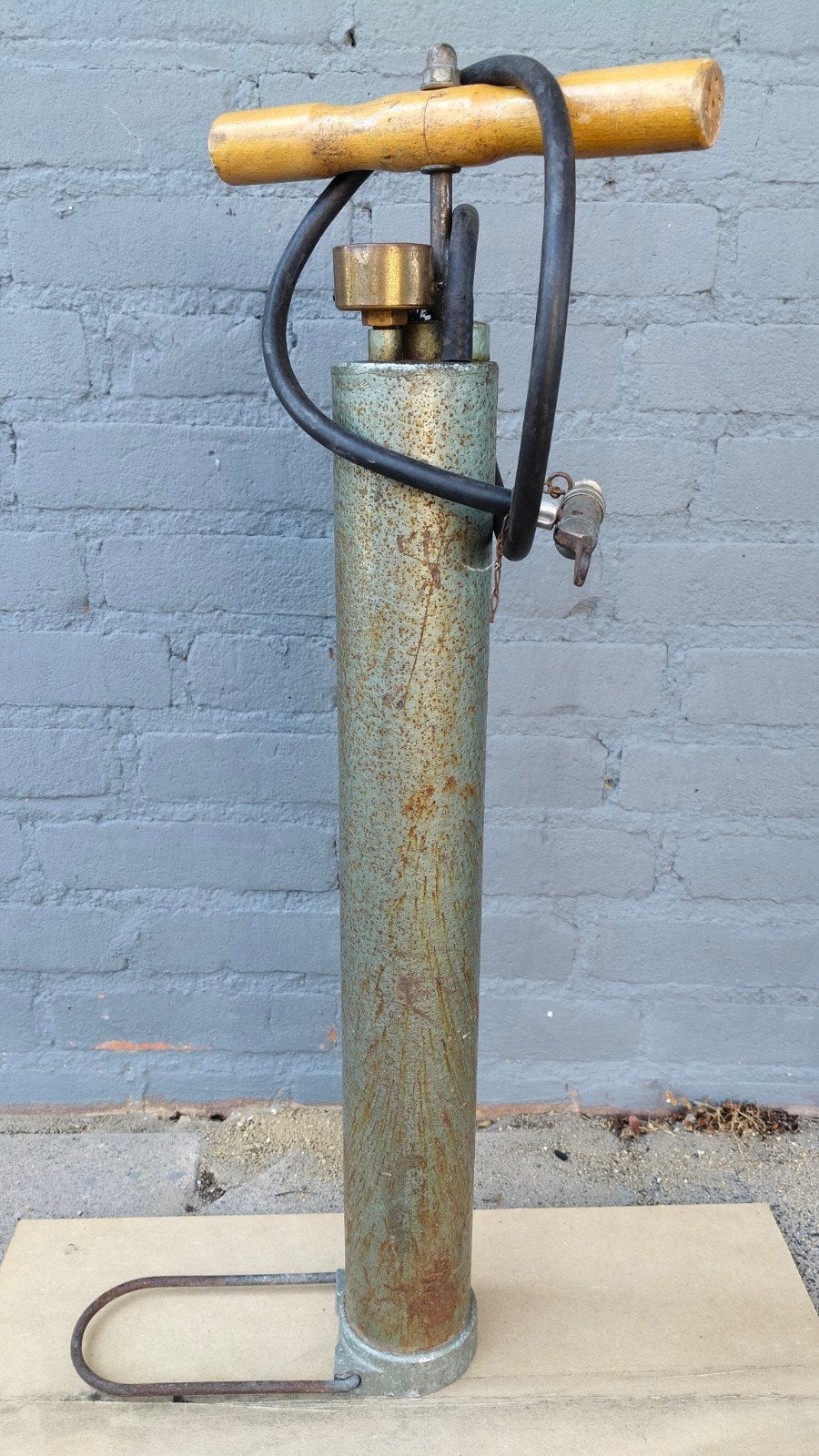 Oude fietspomp compressor, Fietsen en Brommers, Ophalen of Verzenden
