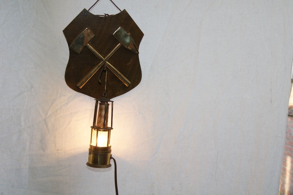 Mijnwerkers Lampje, Antiek en Kunst, Ophalen of Verzenden