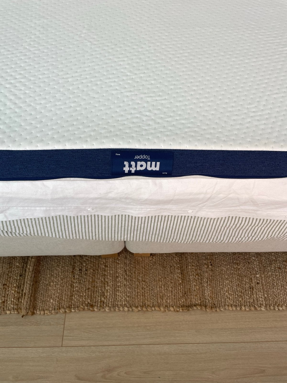 Matt Sleeps Hypersupport Air Topper 160x200 cm - Zo goed als, Ophalen, Tweepersoons, Zo goed als nieuw, Matras