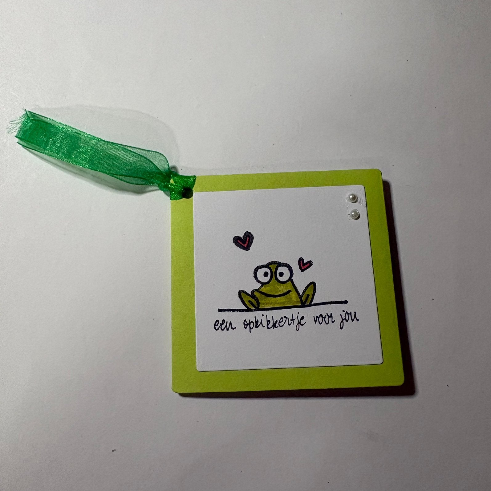 Mini label kaartje marianne design opkikkertje 1, Ophalen of Verzenden, Zo goed als nieuw, Overige thema's
