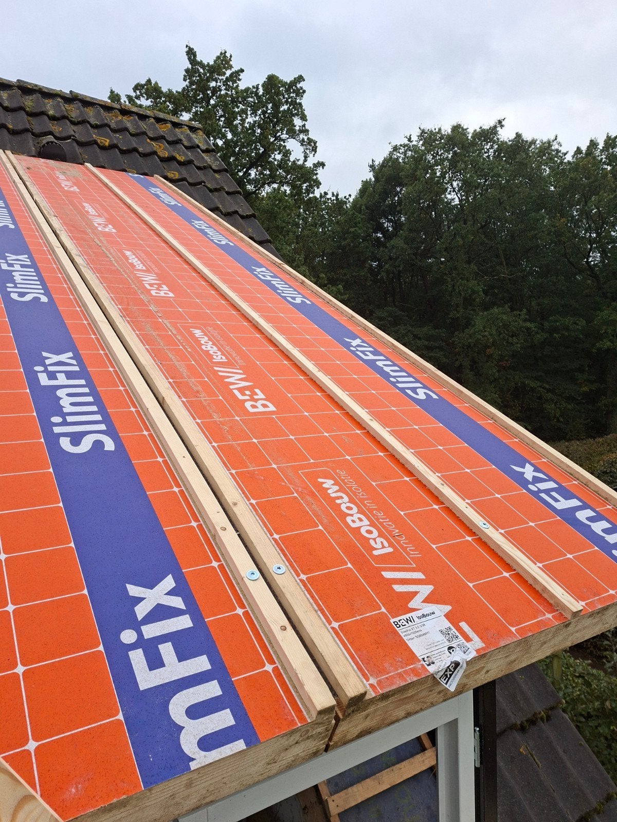1x IsoBouw SlimFix XT 3.0 3/3R isolatieplaat, 12 cm of meer, Nieuw, Hardschuim (Pir), 15 m² of meer