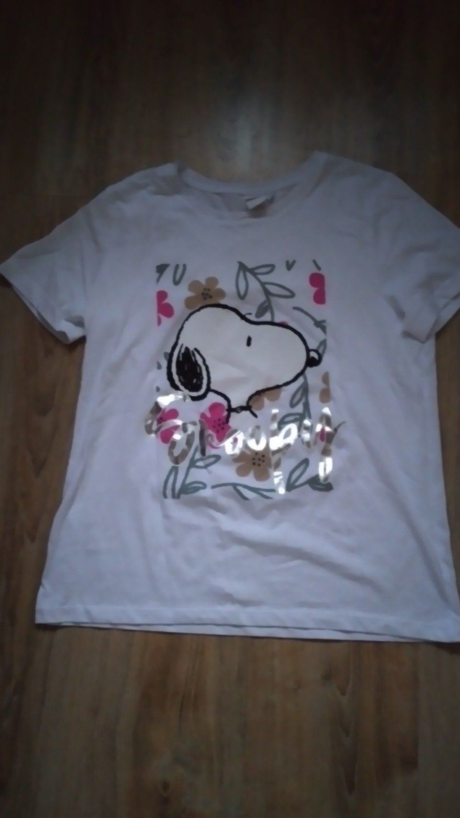 zgan Snoopy T shirt maat S, Ophalen of Verzenden, Zo goed als nieuw, Korte mouw, Maat 36 (S)