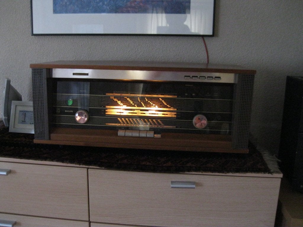 Philips buizen radio B5X42A, Ophalen, Gebruikt, Radio