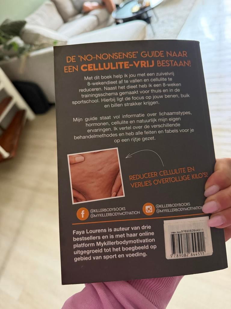 De Cellulite Guide - Faya Laurens (Killerbody), Ophalen of Verzenden, Gelezen, Dieet en Voeding