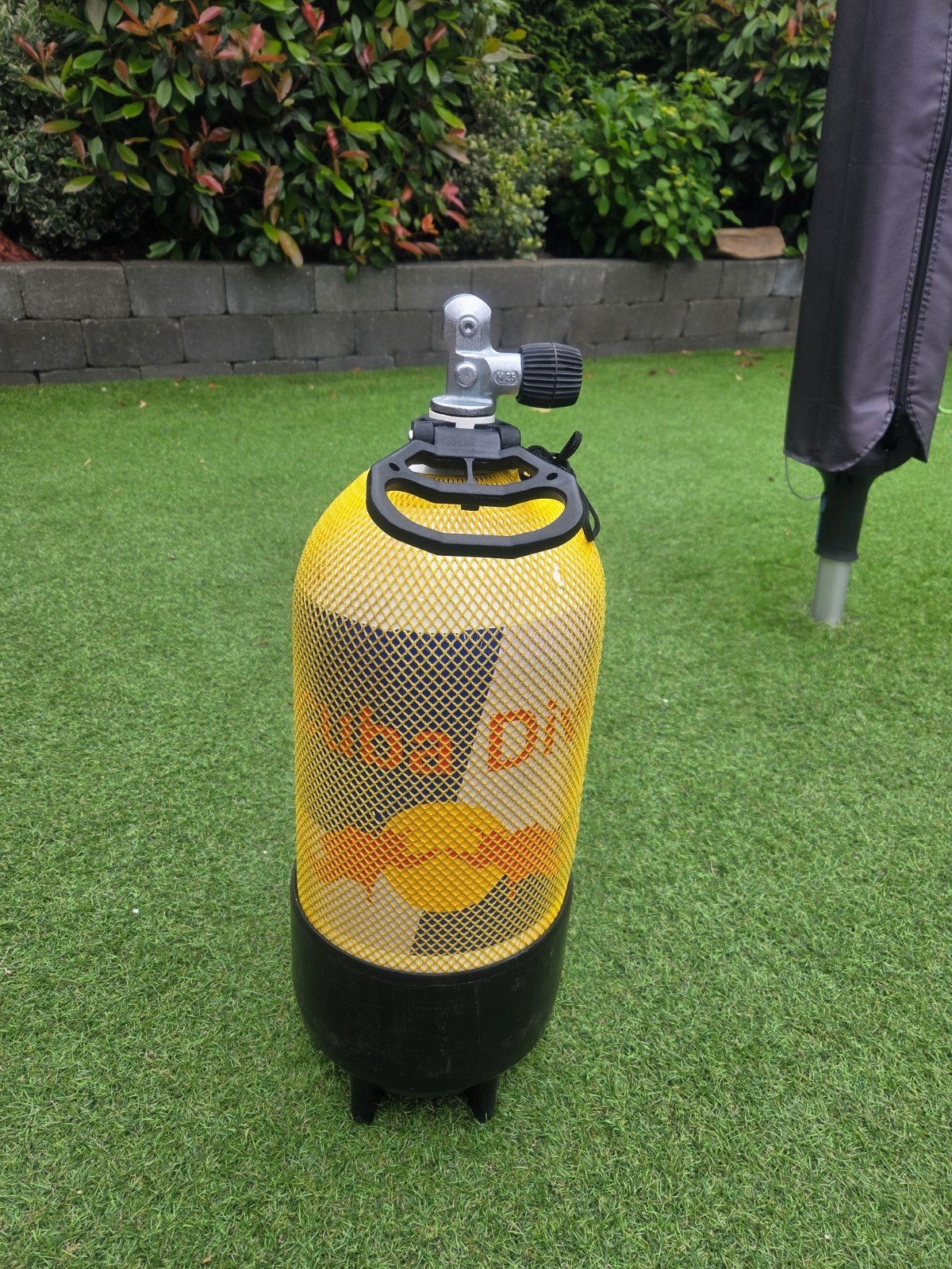Duikfles 12 liter gekeurd bommetje, Ophalen, Zo goed als nieuw, Duikfles