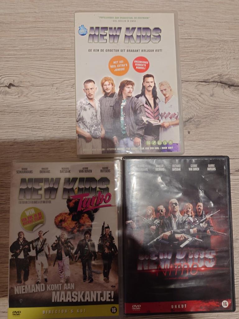 New Kids 3x DvDs, Alle leeftijden, Ophalen of Verzenden, Zo goed als nieuw