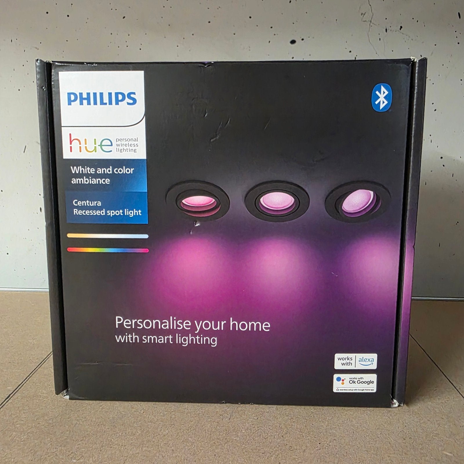 Philips Hue Centura Inbouwspot - White & Color Ambiance, Kleur aanpasbaar, Ophalen of Verzenden, Nieuw, Philips Hue
