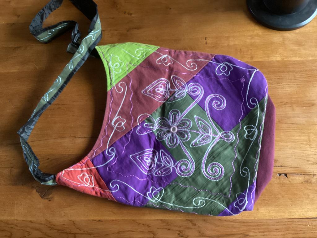 Stoffen hippie tasje nieuw, Ophalen of Verzenden, Zo goed als nieuw