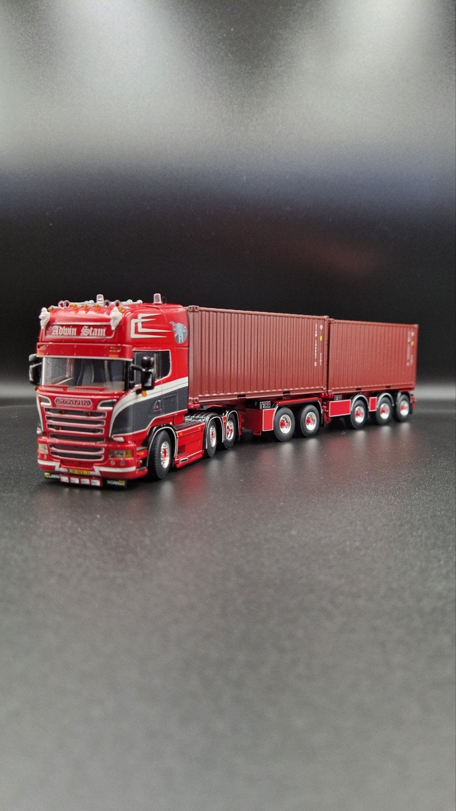 Wsi | Adwin Stam - Scania, Ophalen of Verzenden, Zo goed als nieuw, Bus of Vrachtwagen, Wsi