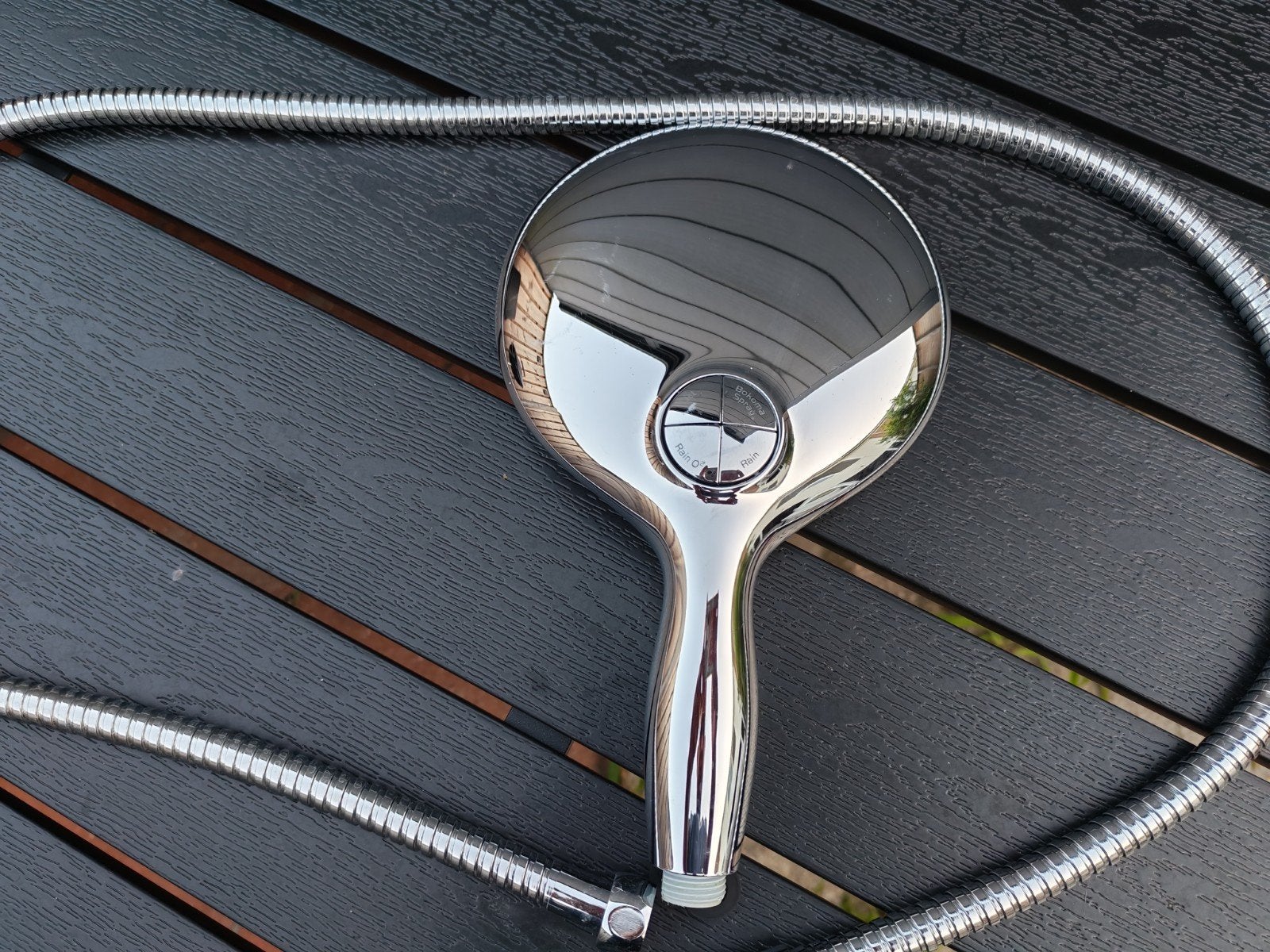 Grohe Vitalio Rain Douchekop 4 standen met doucheslang, Ophalen of Verzenden, Gebruikt, Chroom, Douche