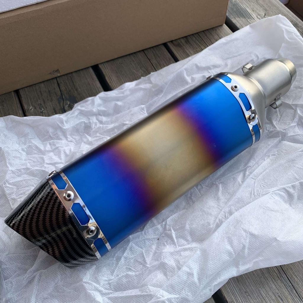 Demper / uitlaat scooter universeel Alpha styling  NIEUW, Info@jynkx.com, Nieuw, Ophalen of Verzenden, Piazza 99
