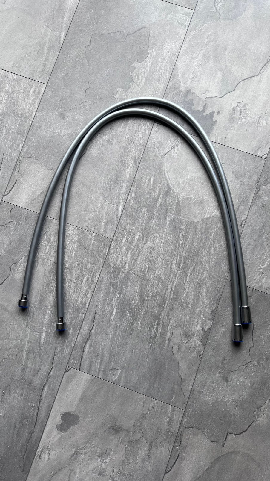 2x GROHE VitalioFlex Trend Doucheslang 125 cm, Ophalen of Verzenden, Zo goed als nieuw, Chroom, Douche