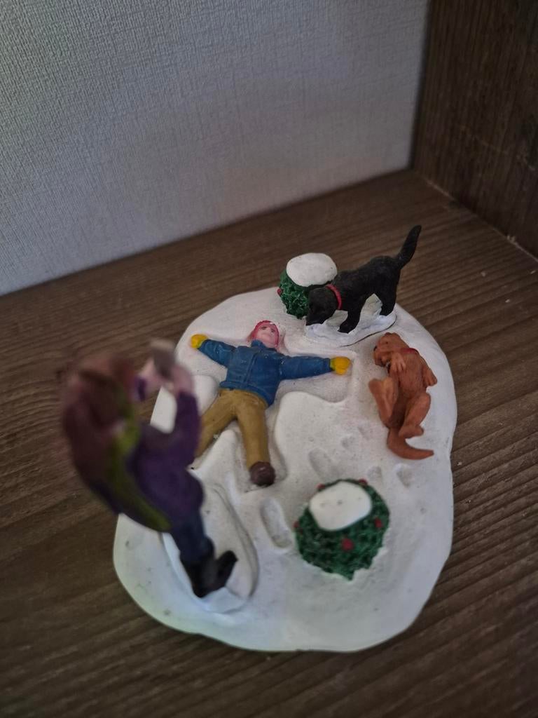 Lemax snowengel item kerstdorp kersthuisjes, Ophalen of Verzenden, Zo goed als nieuw