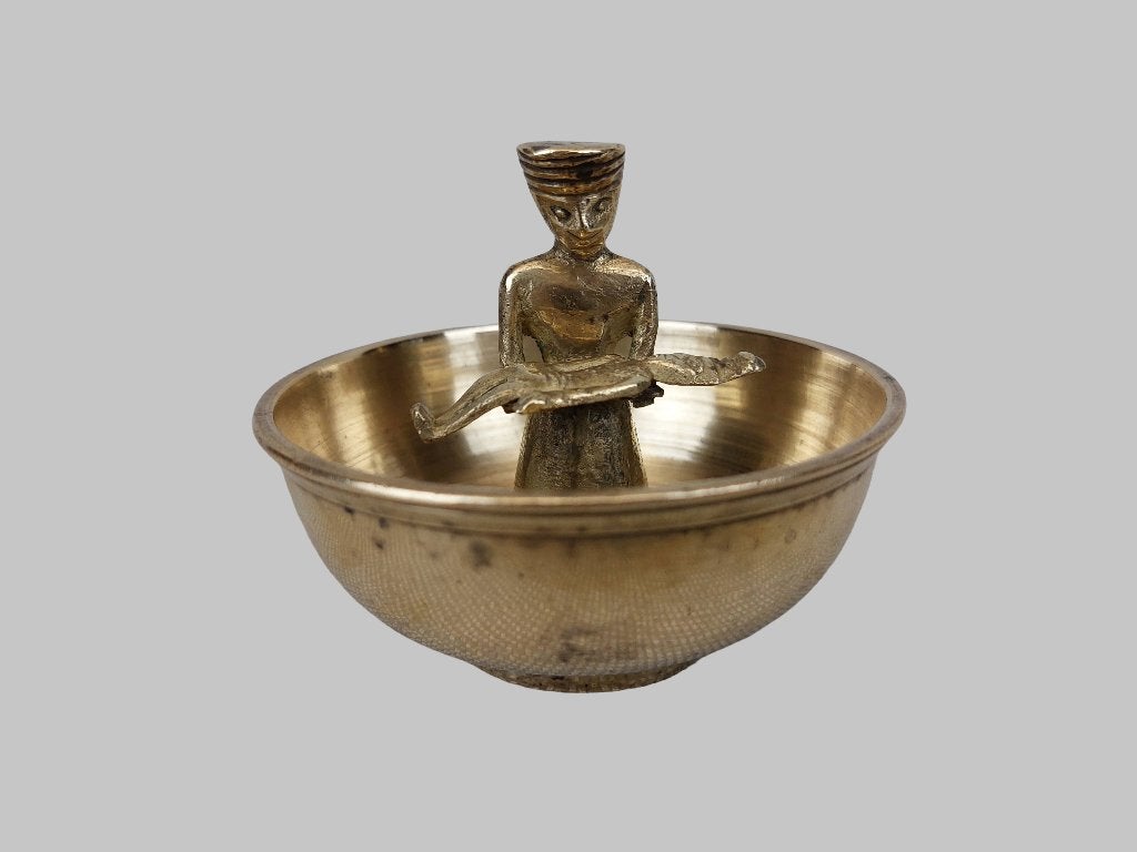 Vasudeva Katora Krishna syphon schaaltje, Ophalen of Verzenden, Zo goed als nieuw, Beeld(je), Hindoeïsme