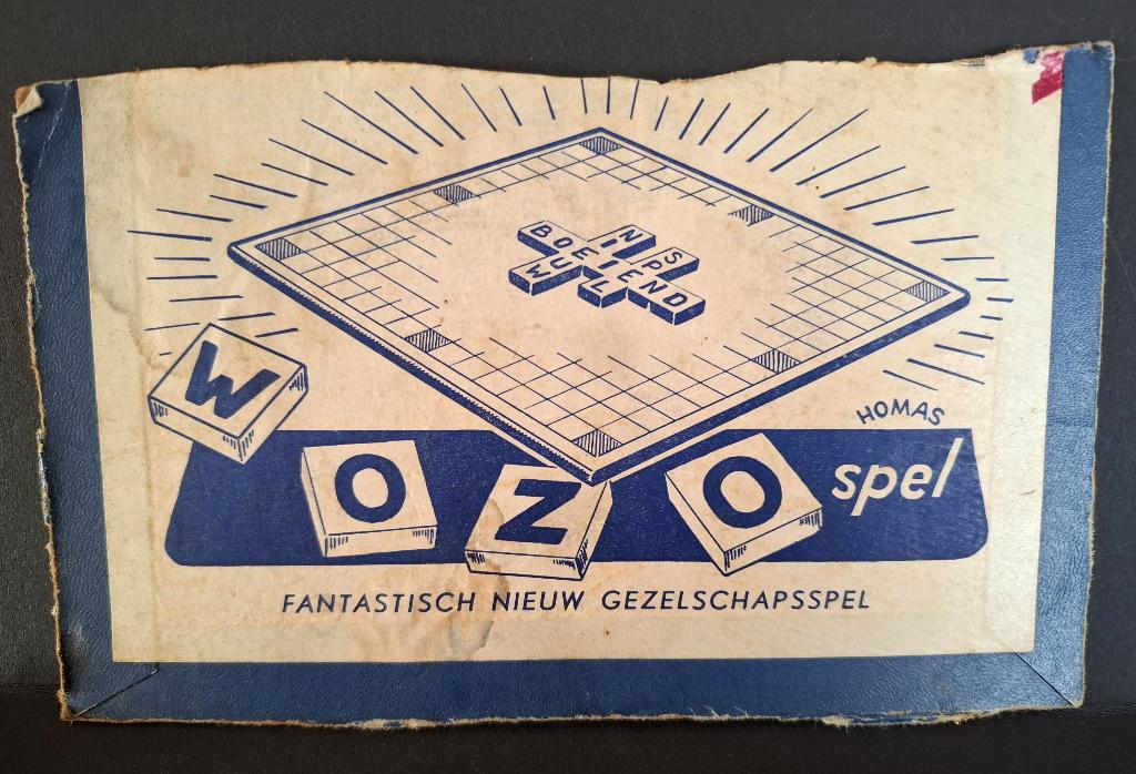 brocante woordspel uit 1955 - WoZo, Verzenden