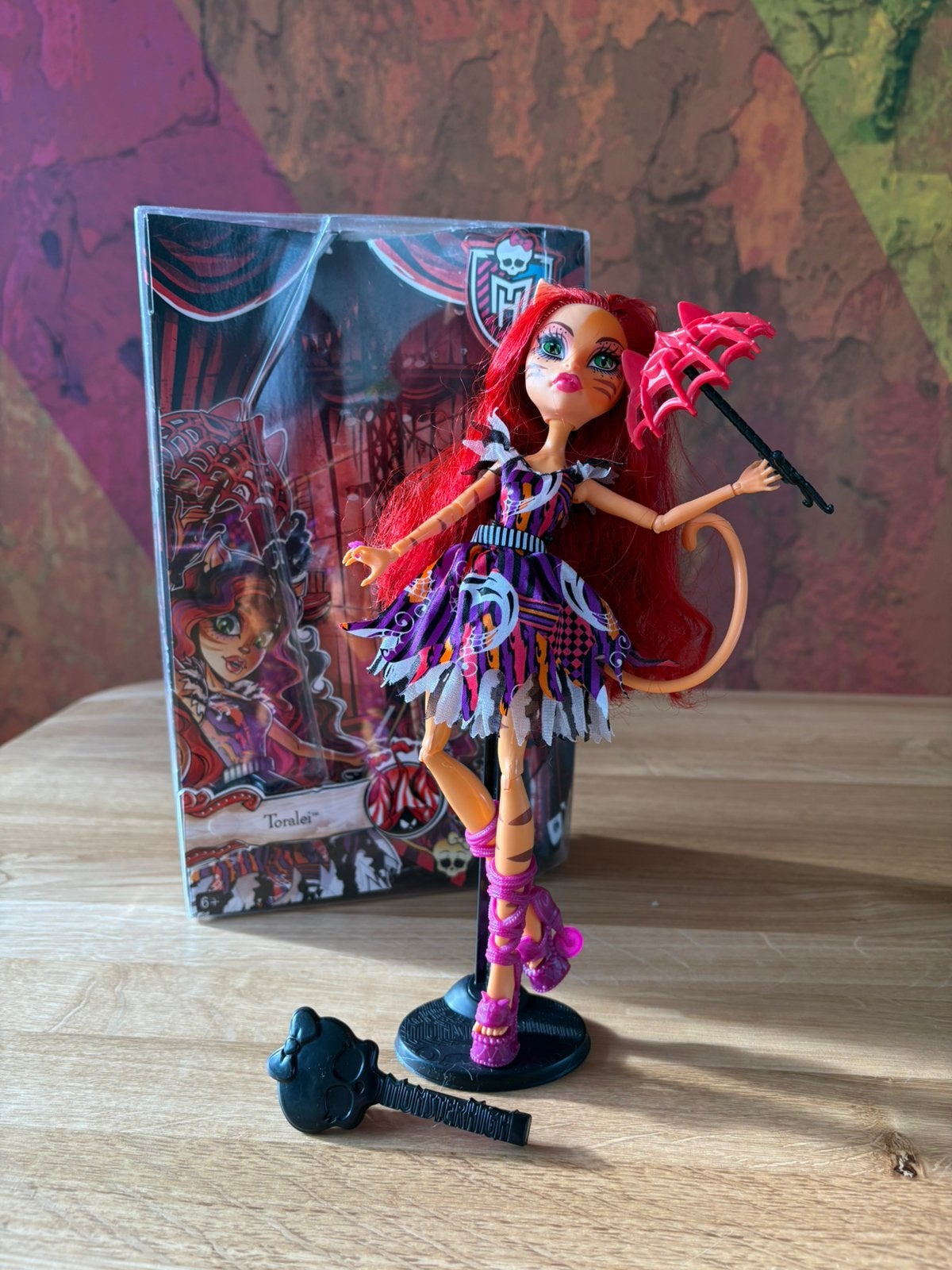 Monster High Toralei Freak du Chic G1 compleet met doos, Ophalen of Verzenden, Overige typen