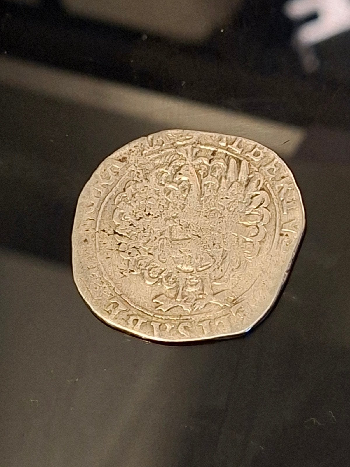 Pauwschelling ZJ Albert en Isabella (1598-1, Ophalen of Verzenden, Zilver, Losse munt, Zilver