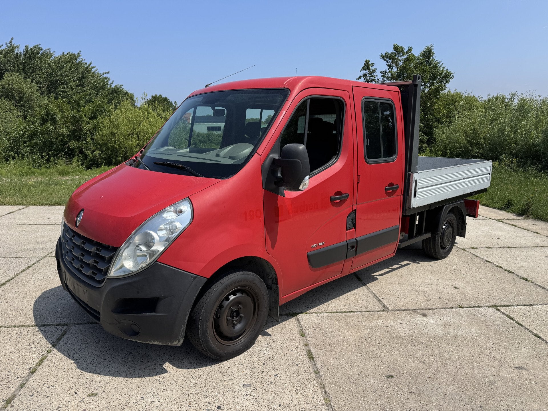 Renault Master T35 2.3 dCi 92kw 7 persoons pick-up euro 5, Auto's, Renault, Voorwielaandrijving, Euro 5, Gebruikt, Zwart