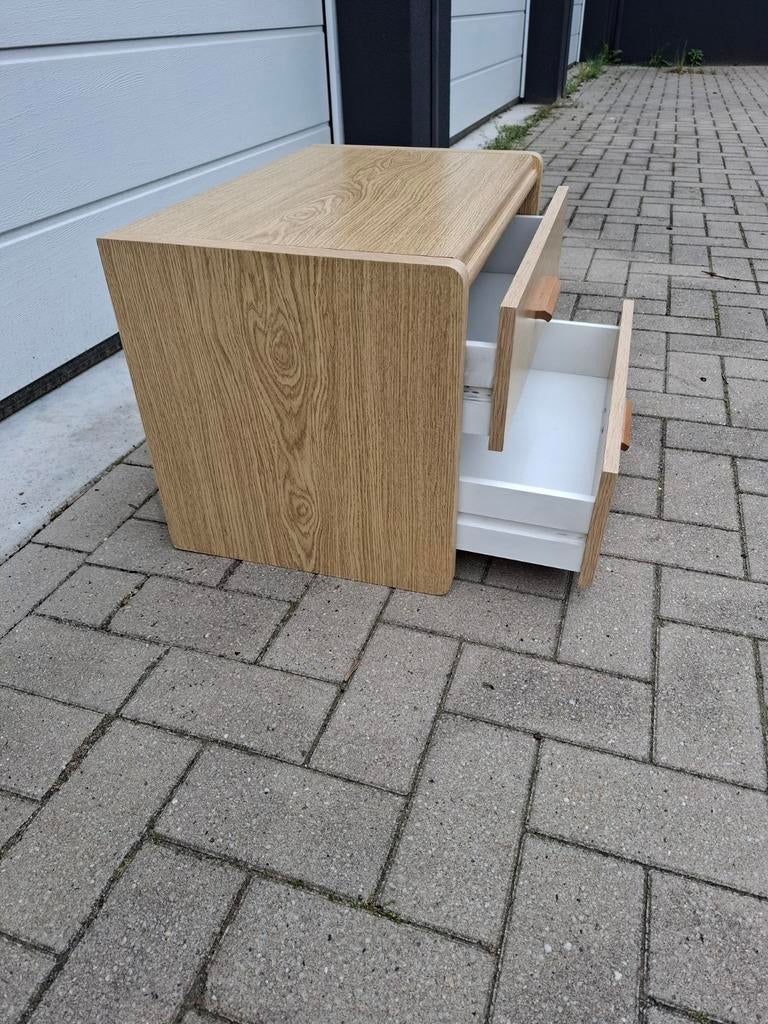 Kleine ladenkast look licht eiken, Huis en Inrichting, Ophalen, Gebruikt, 50 tot 100 cm, Minder dan 100 cm