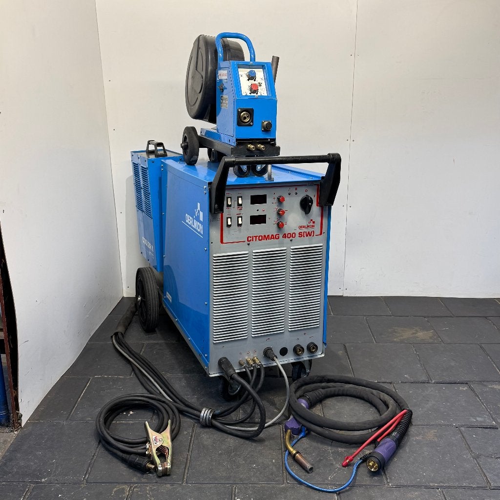 Oerlikon Optimag 400 S(W) MIG MAG Watergekoeld Lasapparaat, Gebruikt, Infonl@lincolnelectric.eu, Ophalen of Verzenden, Lincoln Electric