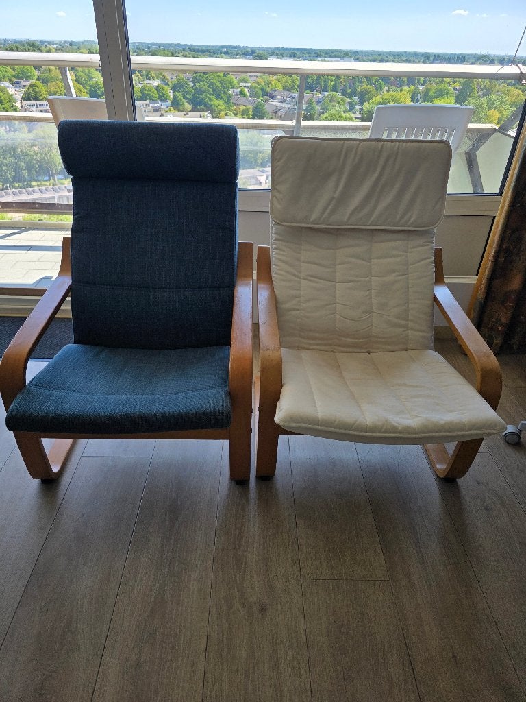 Bank stoelen, Ophalen, Twee, Overige kleuren, Zo goed als nieuw