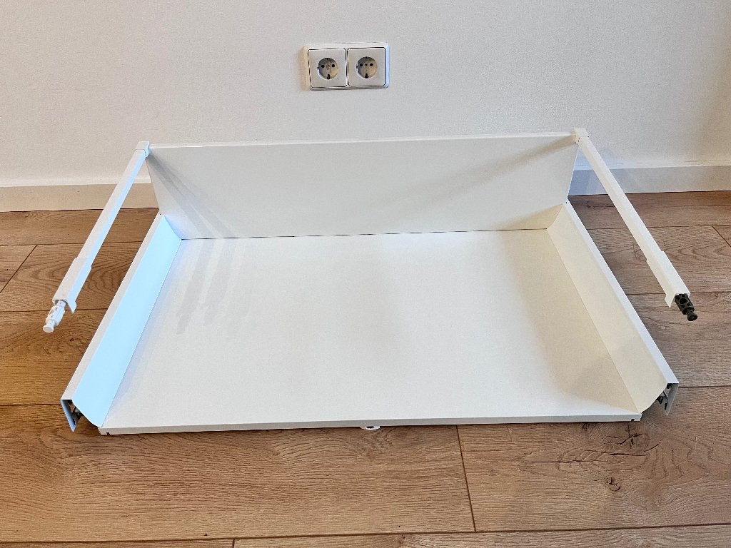 IKEA keukenlade 80x45 cm, Ophalen, Gebruikt, Wit, 50 tot 100 cm