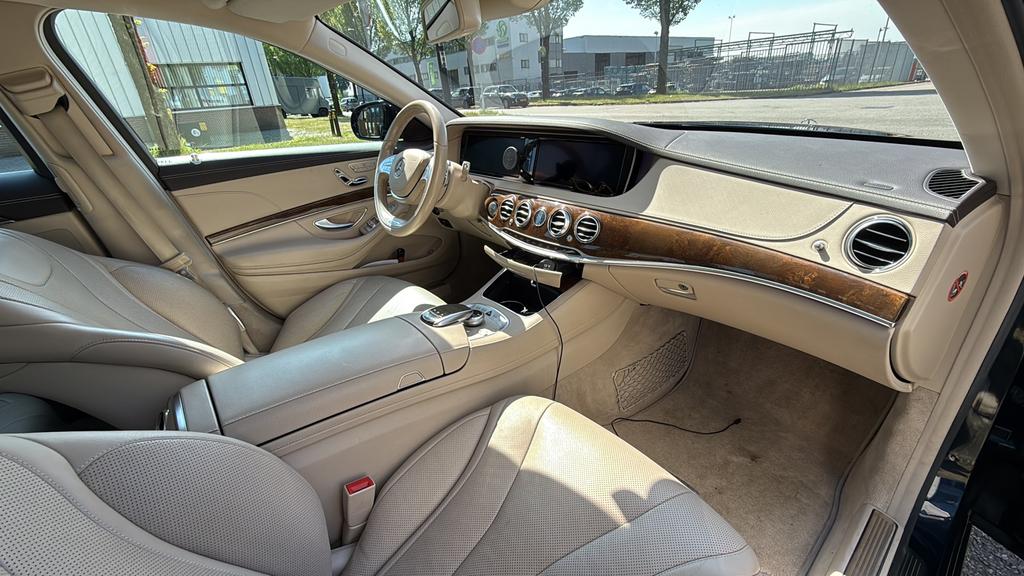 Mercedes-Benz S-Klasse 3.0 CDI S350 Bluetec 4MATIC AUT 2014, Auto's, Mercedes-Benz, Automaat, Blauw, 2987 cc, Diesel