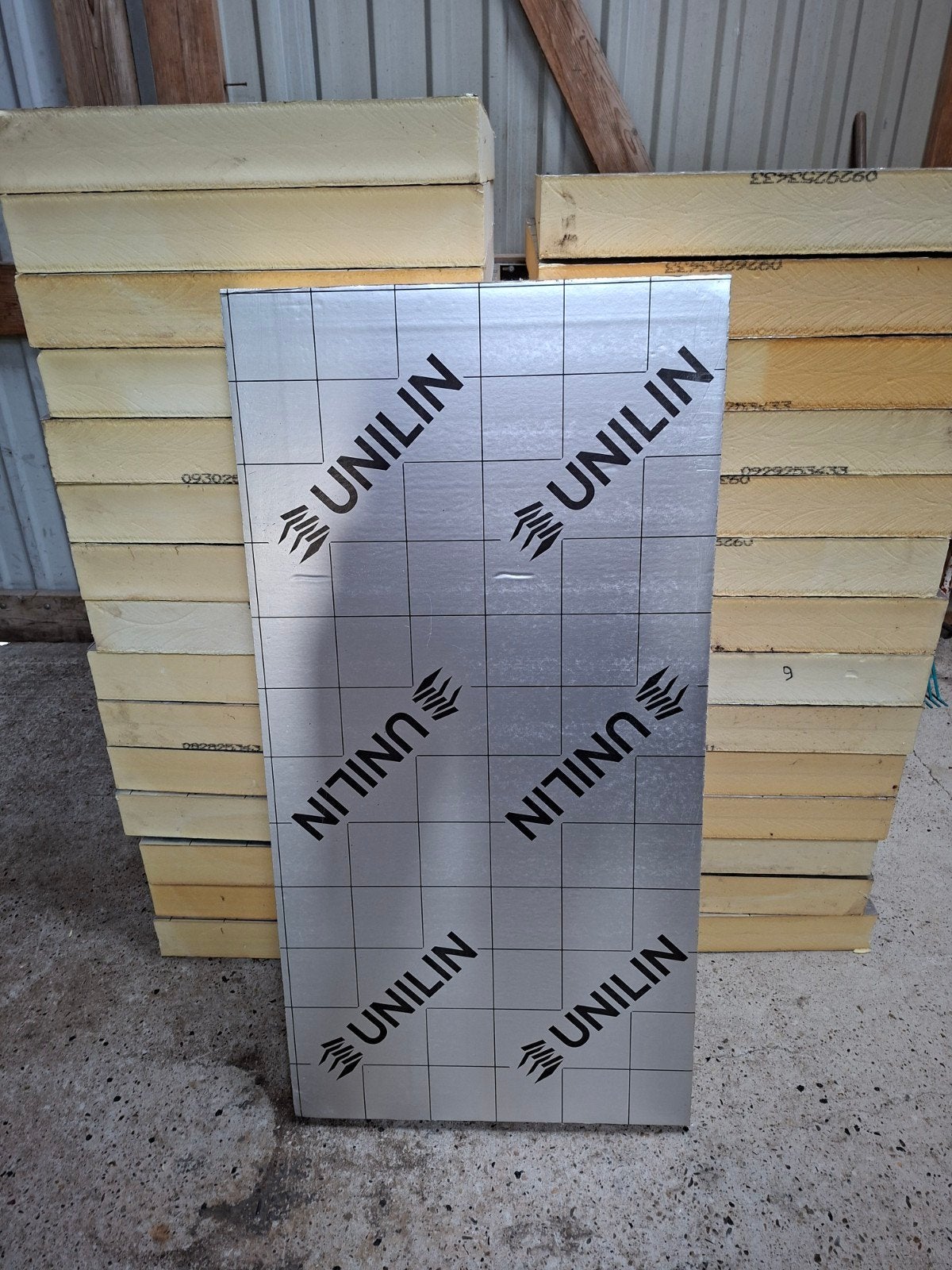 9 cm pir isolatie unilin, Ophalen, Hardschuim (Pir), 4 tot 8 cm, Minder dan 5 m²