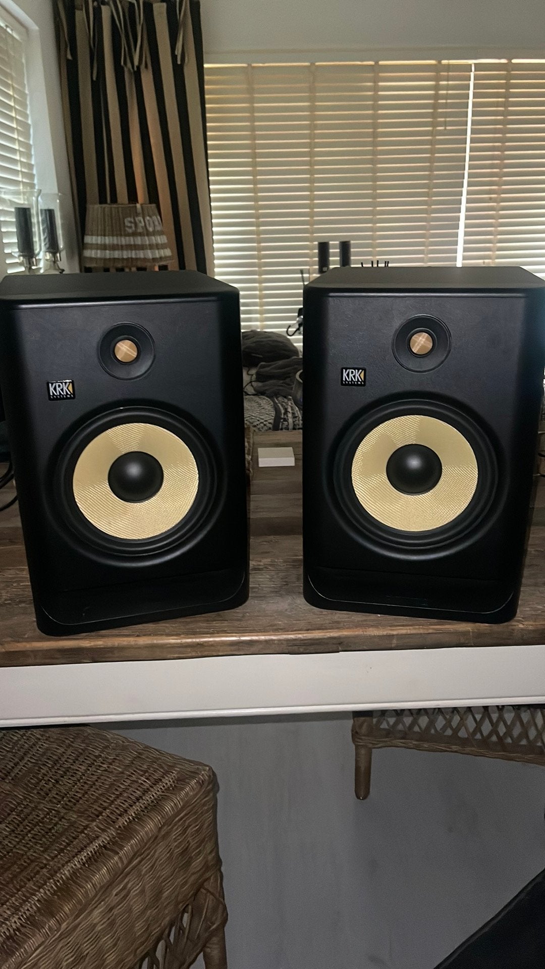 KRK ROKIT 8 G4 studio monitoren, Studiomonitor, Zo goed als nieuw, KRK, Ophalen