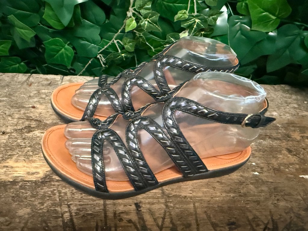 zo goed als nieuw prachtige sandalen van Fitflop maat 37, Fitflop, Zwart, Zo goed als nieuw, Fitflop
