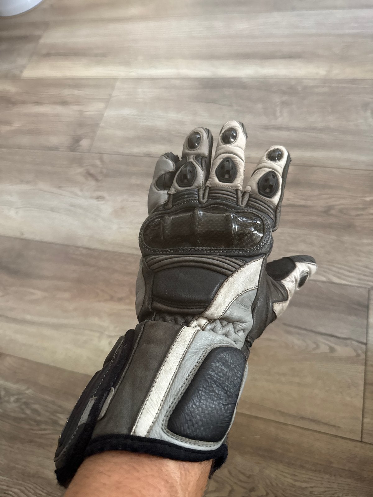 BUSE leren Motorhandschoenen maat 23, Ophalen, Tweedehands, Heren, Handschoenen