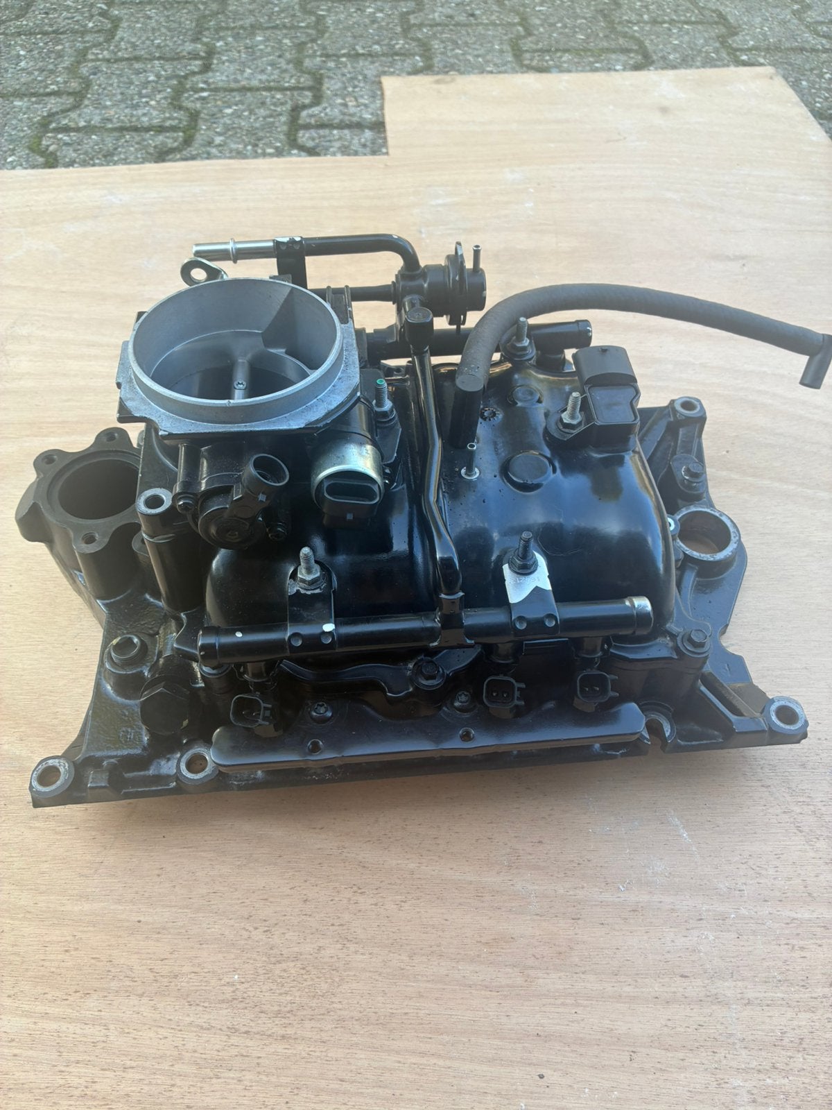 Mercruiser 4,3 MPI intake compleet met throtle body, Watersport en Boten, Ophalen, Zo goed als nieuw, Motor en Techniek