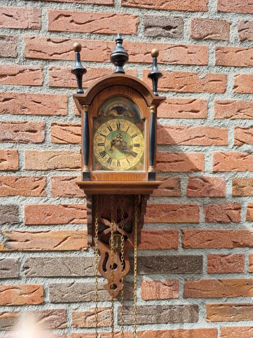wandklok wuba friese staartklok, Ophalen of Verzenden, 'T Olde Gre-j, Info@toldegrej.nl, Endepoelstraat 20f Didam