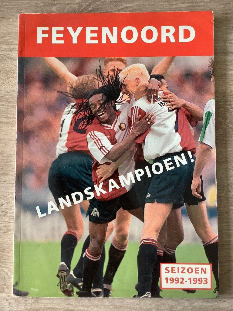 Feyenoord Landskampioen 1992-1993, Ophalen of Verzenden, Zo goed als nieuw, Feyenoord, Boek of Tijdschrift
