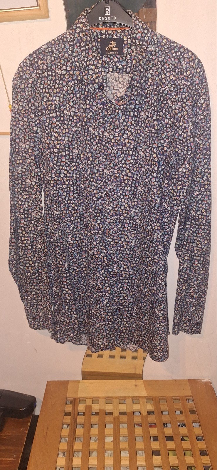 culture overhemd  xl, Culture, Blauw, Ophalen of Verzenden, Zo goed als nieuw
